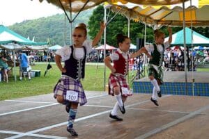 Grandfather Mountain Highland Games dancing