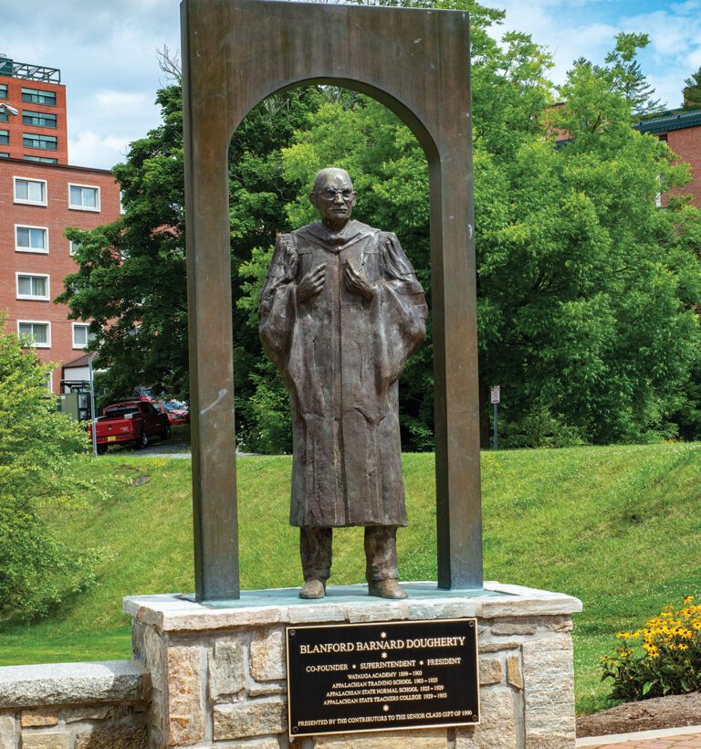 App State statue
